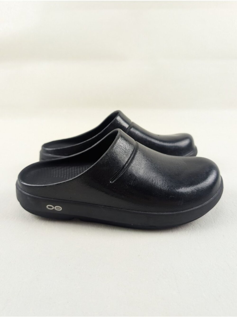 Oofos Oocloog Slip On Clog Womens 10 Black Cushioned Recovery Comfort Mule Shoe